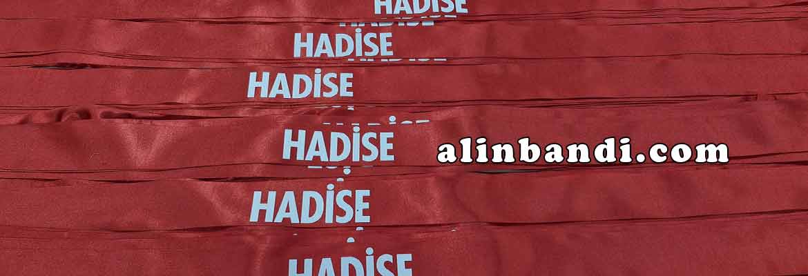 alın bandı, saç bandı, kafa bandı, Hadise